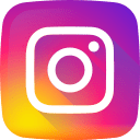 Instagram transparent icon used as social media icon