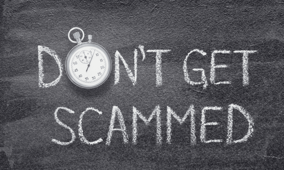 don't get scammed image from digital marketing agency